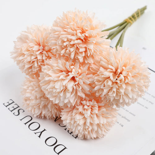 boule de chrysanthème artificielle pour décoration de mariage et fête - vue 12 sur 12