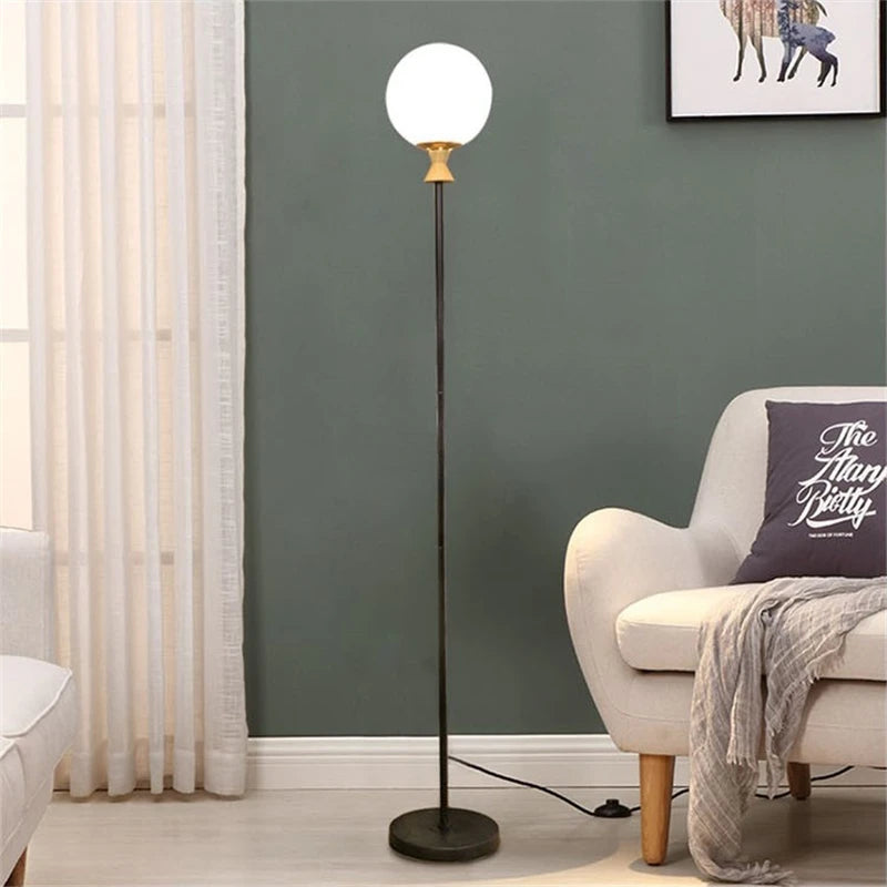 lampe de sol led nordique design créatif pour intérieur - vue 6 sur 14