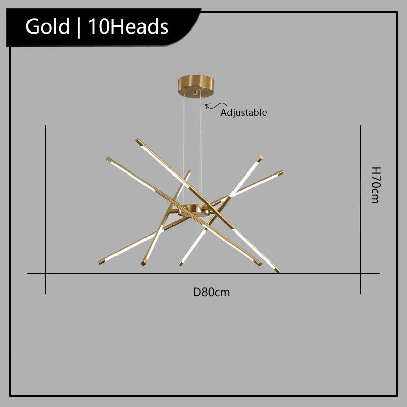 lustre suspendu winfordo design créatif led 	 décoratif - vue 13 sur 14