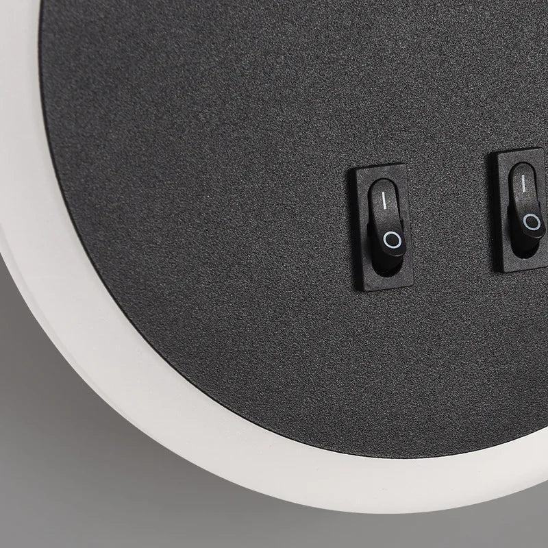 applique murale à led moderne avec port usb pour éclairage d'ambiance - vue 5 sur 8
