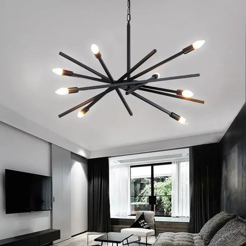 plafonnier led suspendu design moderne pour décoration intérieure - vue 5 sur 7