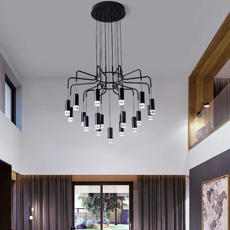 plafonnier moderne créatif à LED pour décoration intérieure - vue 3 sur 7