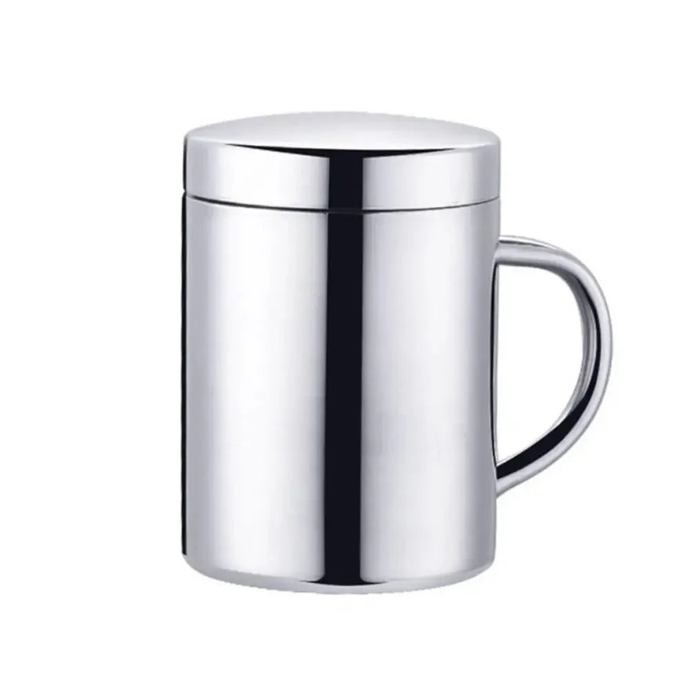 Mug café inox double paroi avec anse incassable - vue 3 sur 7