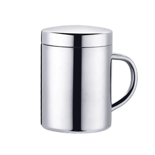 Mug café inox double paroi avec anse incassable