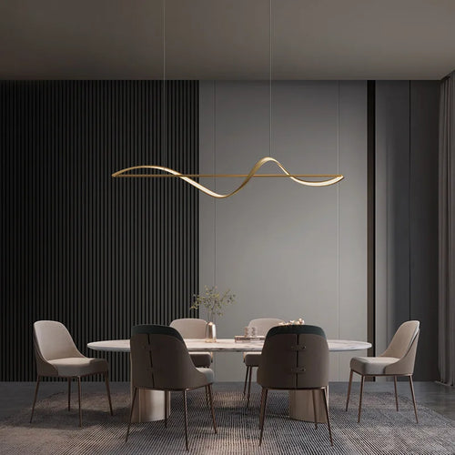 lustre moderne pour éclairage intérieur suspendu - vue 4 sur 6
