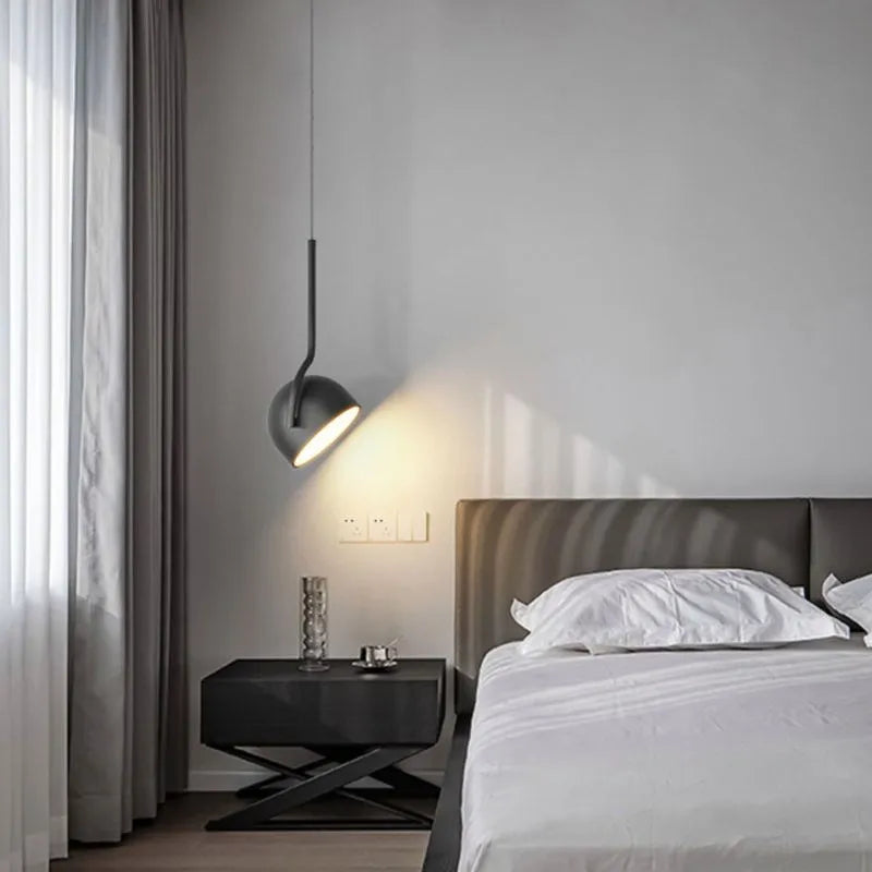 lampe suspendue minimaliste nordique led en fer