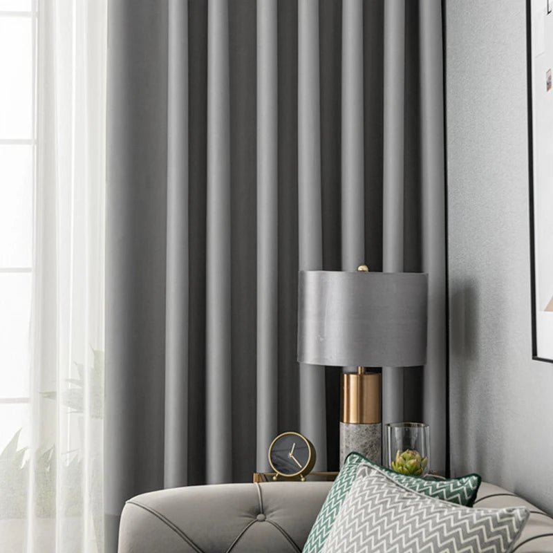 Rideau occultant moderne haute occultation pour chambre salon - vue 4 sur 10