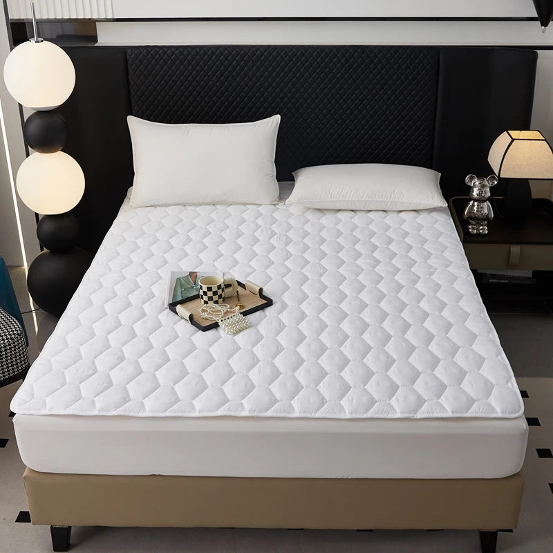 housse matelassée imperméable et respirante pour matelas simple et double