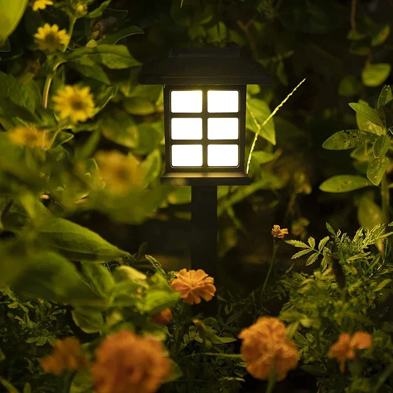 lot de lampes solaires led pour éclairage extérieur décoratif de jardin - vue 3 sur 8