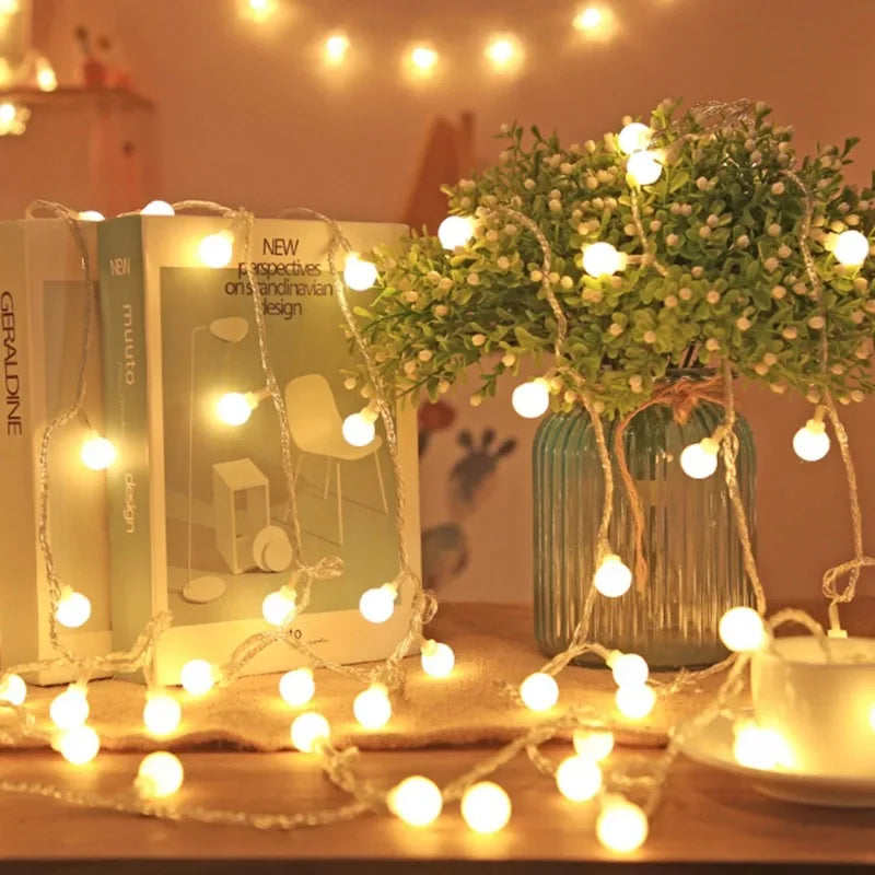 guirlande lumineuse à led pour fêtes et décorations diverses