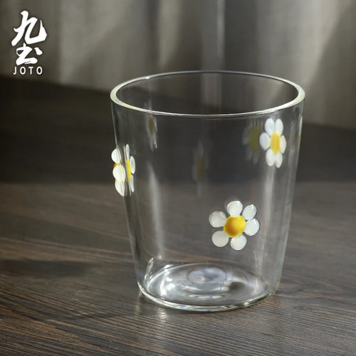 Verre strie resistant chaleur gobelet jus eau vin