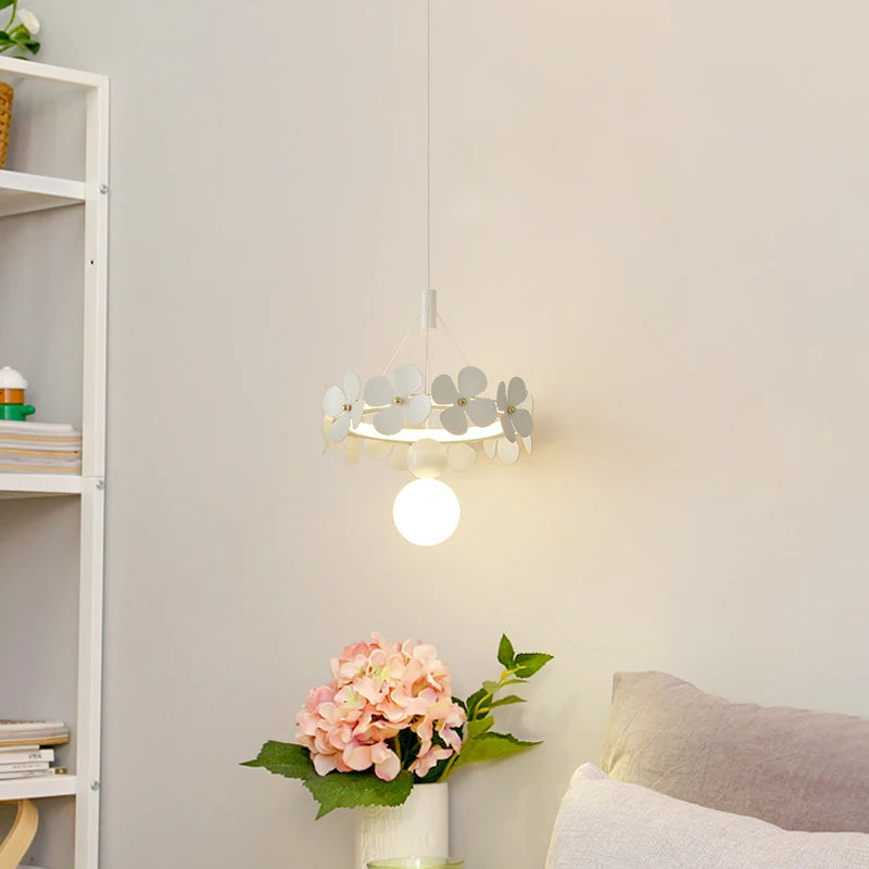 suspension florale créative minimaliste moderne pour salon