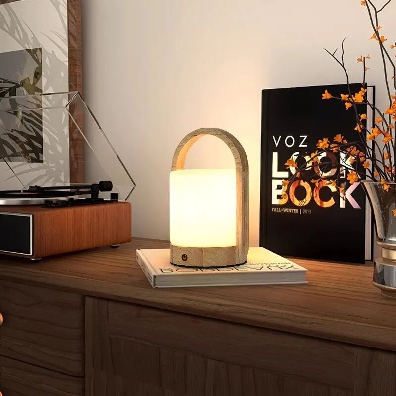 Lampe de Table LED nordique créative avec interrupteur tactile