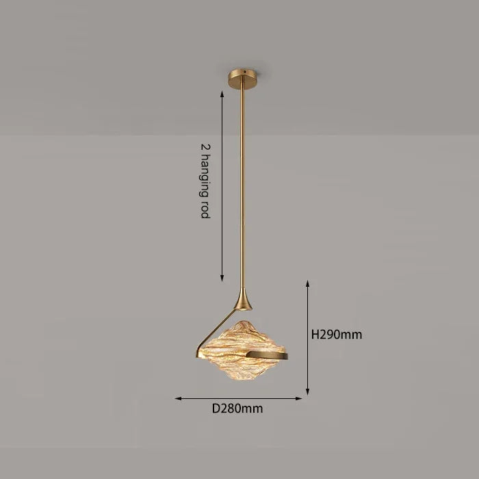 suspension au design nordique moderne créatif intérieur - vue 8 sur 8