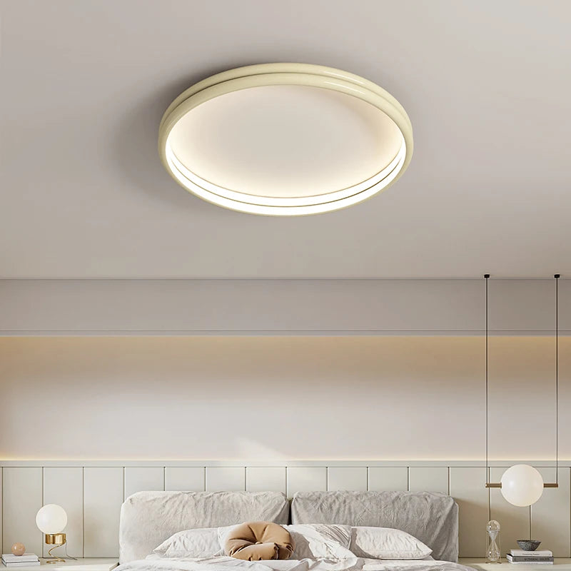 Plafonnier led forme ronde intérieur éclairage - vue 5 sur 16