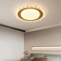 plafonnier moderne en cristal pour éclairage décoratif élégant