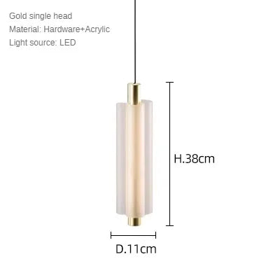 suspension en acrylique haut de gamme pour éclairage intérieur moderne - vue 12 sur 12