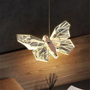 suspension en cristal nordique à led pour décoration moderne