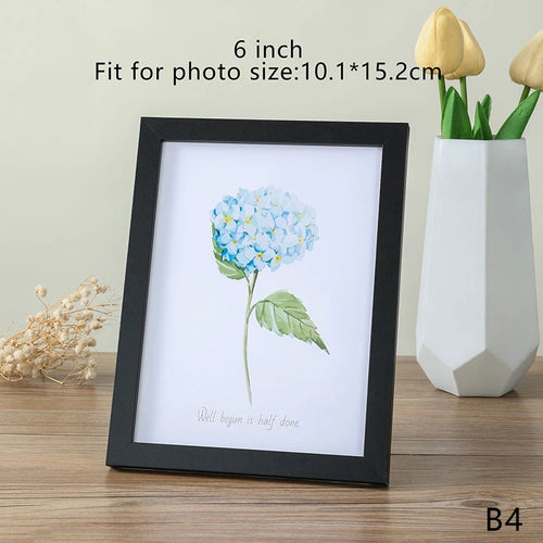 cadre photo en bois suspendu pour décoration et cadeau - vue 9 sur 18