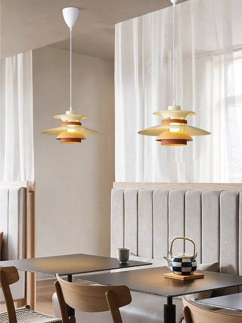 lustre design nordique créatif style japonais pour bar et salon - vue 7 sur 26