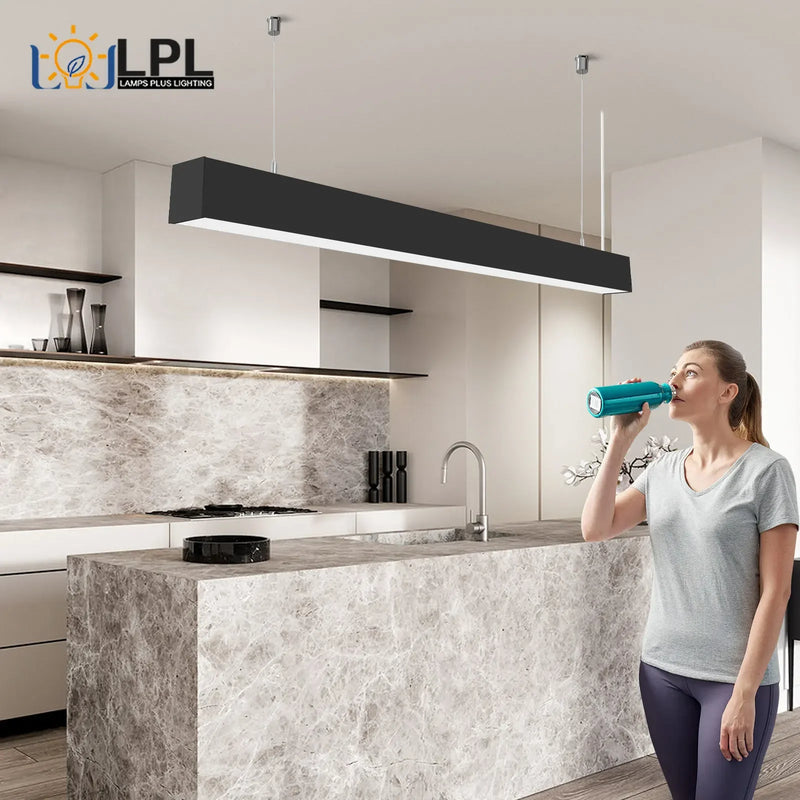 suspension lumineuse réglable pour intérieur moderne et élégant