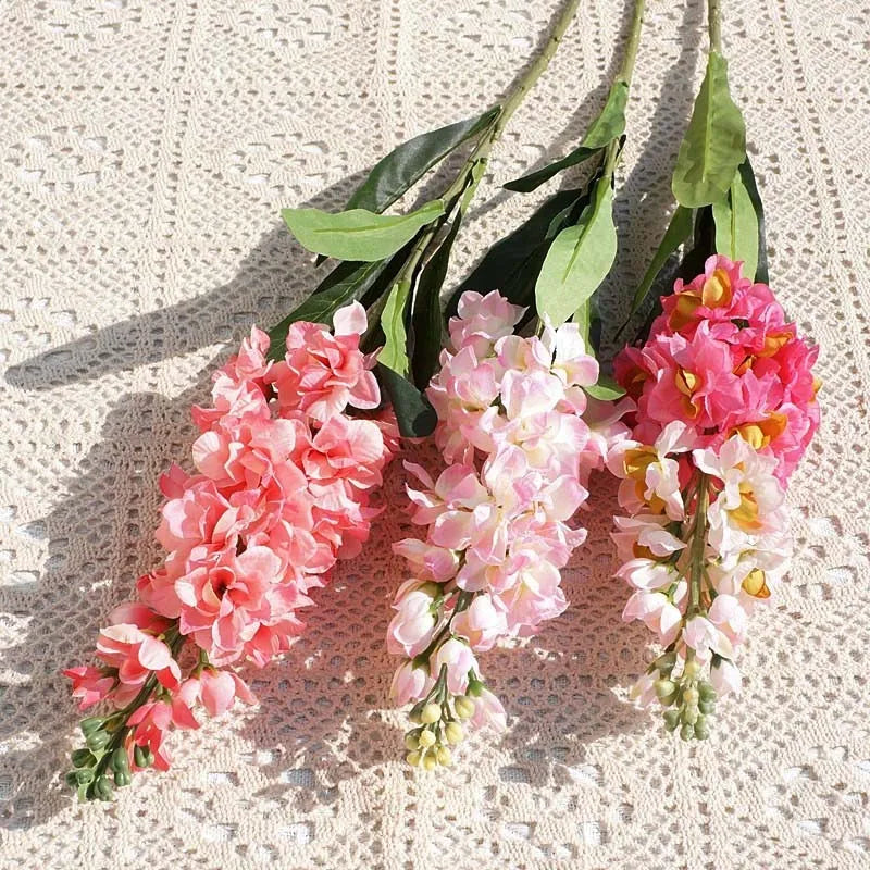 fleurs artificielles en soie pour mariage et décoration festive - vue 4 sur 12