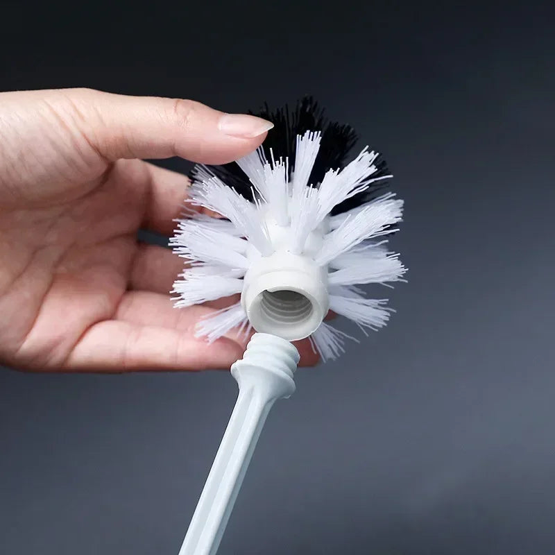 brosse de toilette luxe avec long manche pour nettoyage efficace - vue 4 sur 8
