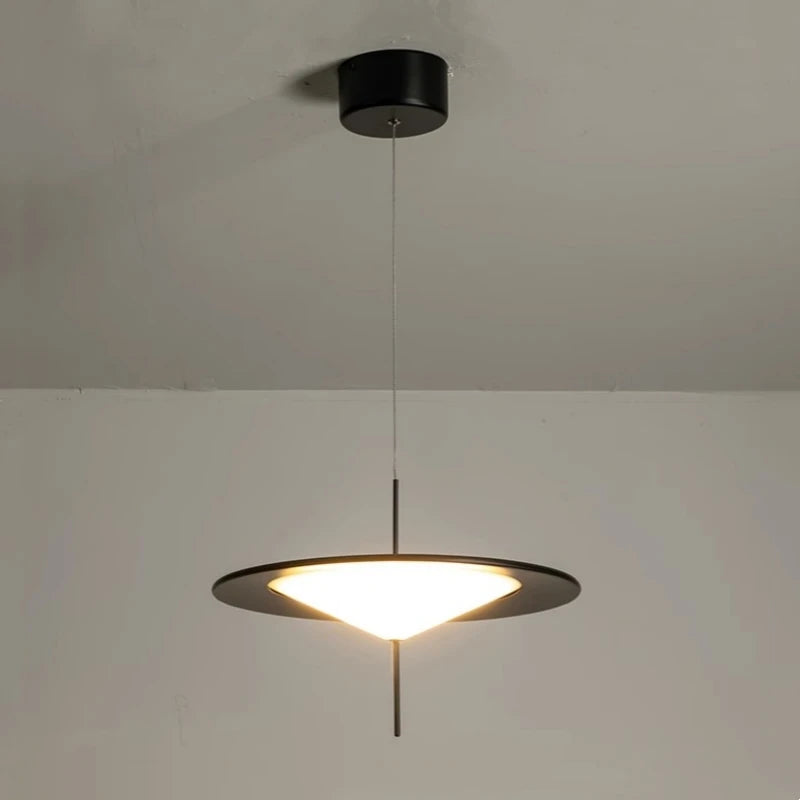 suspension design artistique acrylique réglable - vue 5 sur 8