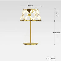lustre led minimaliste abat-jour fantaisie pour noël
