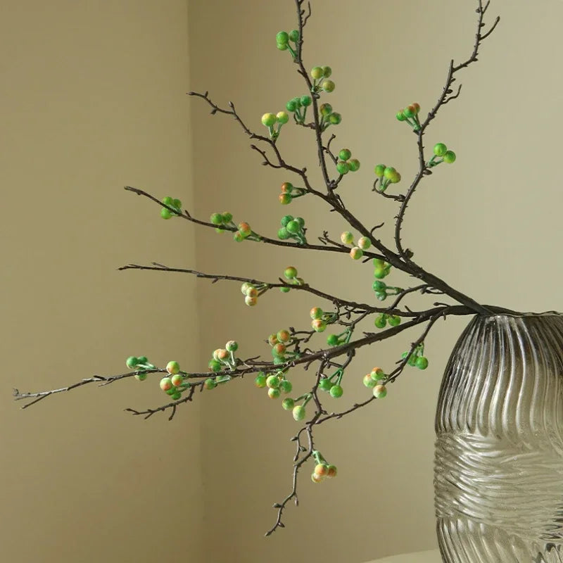 plantes artificielles de houx pour décoration florale et table - vue 6 sur 9