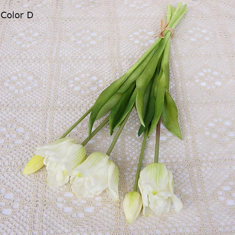 grandes tulipes baroques en silicone décoration de luxe pour événements - vue 11 sur 15