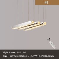 Modern Luxury Creative Led Crystal Chandelier Dining Room, Living Room, Kitchen Table, Meeting Room, Bedroom Lighting Chandelier