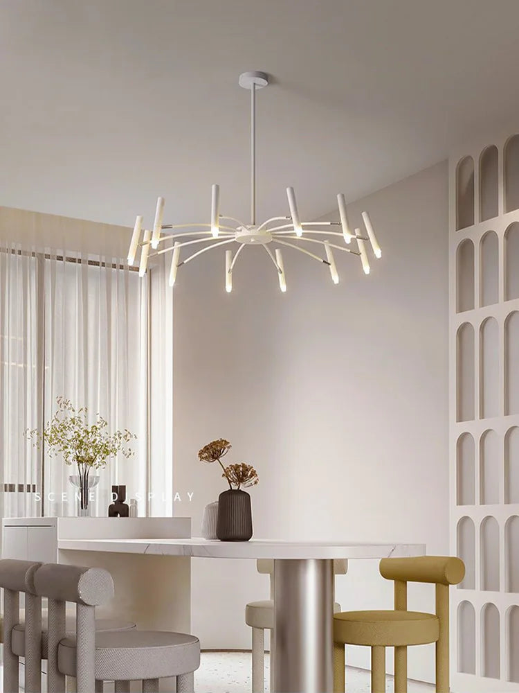 lustre moderne en design nordique pour un éclairage élégant - vue 4 sur 14