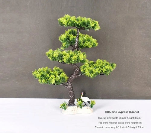 plante artificielle bonsaï en plastique pour décoration intérieure - vue 32 sur 41