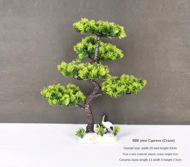 plante artificielle bonsaï en plastique pour décoration intérieure - vue 31 sur 41