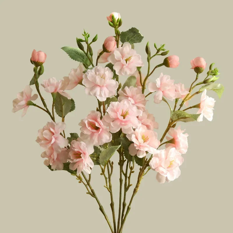 bouquet de camélias en soie pour décoration florale artificielle