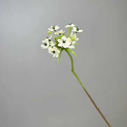 fleurs artificielles en soie velours pour décoration élégante - vue 8 sur 10