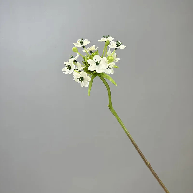 fleurs artificielles en soie velours pour décoration élégante - vue 7 sur 10