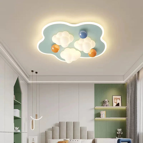 plafonnier moderne pour chambre d'enfant ciel nuage créatif et chaleureux - vue 2 sur 10