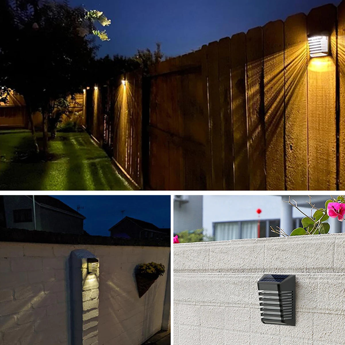 lanterne solaire rétro étanche pour jardin et terrasse - vue 7 sur 7