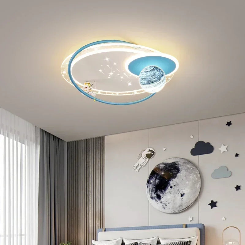 Plafonnier pour enfants Plafonds LED modernes Lustre pour chambre d'enfant Lumières Décoration de la maison Éclairage de chambre de filles et de garçons2023