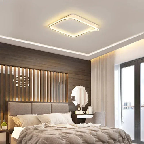 plafonnier moderne à leds pour décoration intérieure élégante et lumineuse - vue 4 sur 12