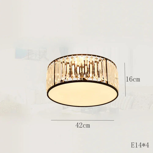 plafonnier led en cristal décoration intérieure moderne pour votre espace - vue 9 sur 12