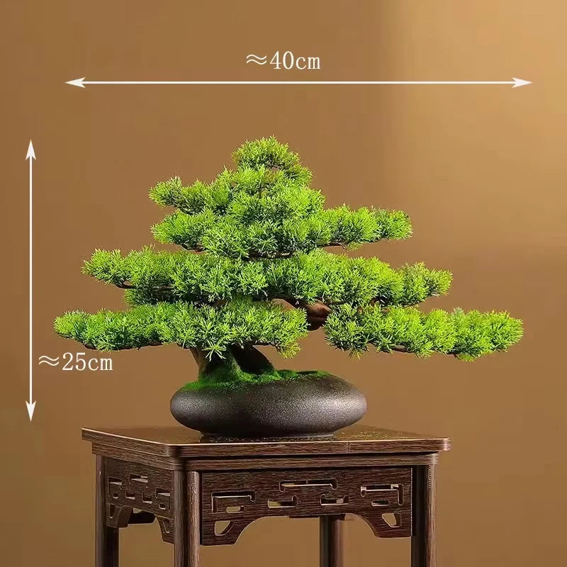 décoration intérieure faux arbre bonsaï style chinois pour un paysage apaisant - vue 33 sur 33