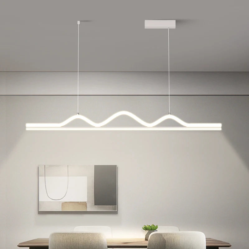 lustre led suspendu décoratif pour éclairage intérieur moderne