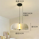 lustre à led citrouille design postmoderne pour décoration intérieure