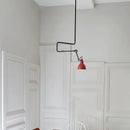 lampes suspendues rotatives style américain métal pour lecture