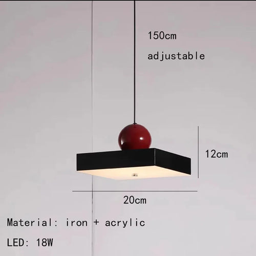 lustre moderne réglable cordon métallique pour intérieur design - vue 20 sur 24