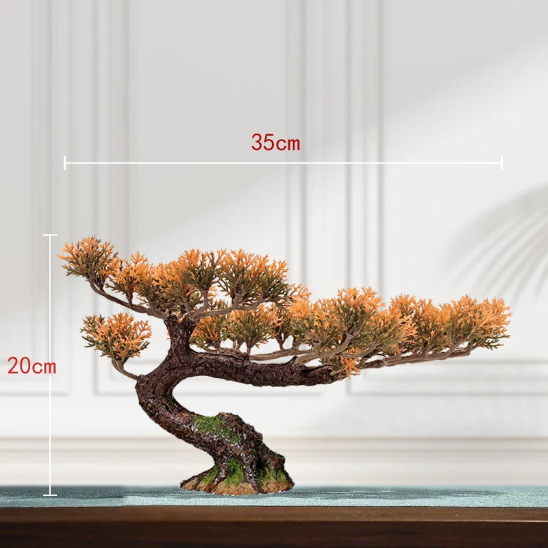 décoration intérieure faux arbre bonsaï style chinois pour un paysage apaisant - vue 30 sur 33