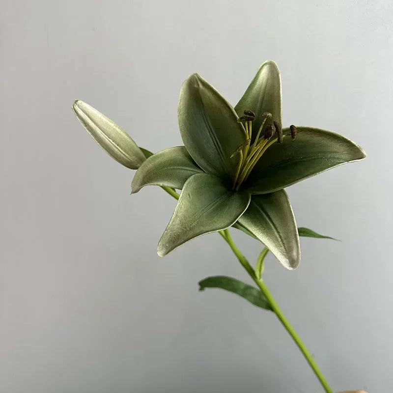 branche de lys artificielle décoration florale pour intérieur - vue 8 sur 11